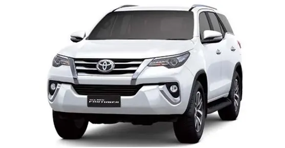 Rental Fortuner Putih